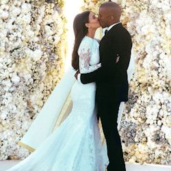 Kim Kardashian y Kanye West Boda